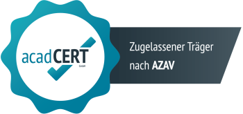 acadCert - Zugelassener Träger nach AZAV